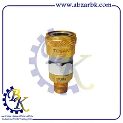 کوپلینگ مادگی بیرون رزوه معمولی برند TOSAN مدل T21-40SMA