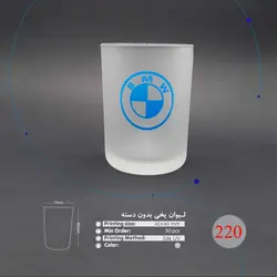 چاپ لیوان یخی و کریستال