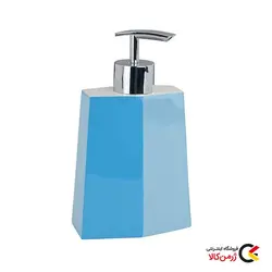 جا مایع دستشویی پلاستیکی مدل Bicolor Blue فانتزی