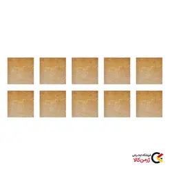 بسته 10 عددی بر چسب شیشه و کاشی طرح سنگ از برند ونکو