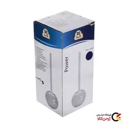 برس توالت شوی سرامیکی مدل Dark Blue طرح گرد
