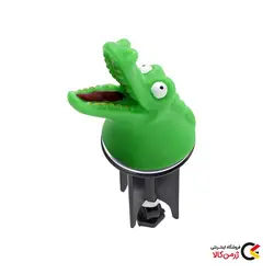 در پوش راه آب سه بعدی مدل Alligator برند ونکو طرح تمساح سبز