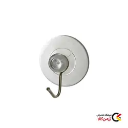 گیره آویز پلاستیکی مکشی با قلاب فلزی مدل Nickel برند ونکو