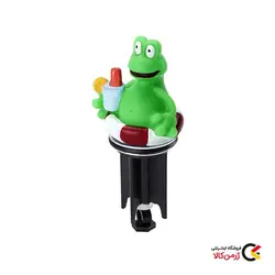 درپوش راه آب برنجی مدل 3d Frog برند ونکو برای ظرفشویی و روشویی