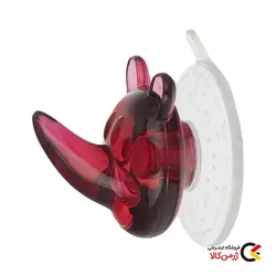 گیره آویز پلاستیکی مکشی یک شاخه برند کلین ولکه با طرح عروسکی قرمز