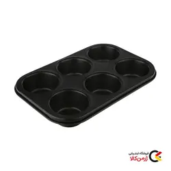 ظرف پخت کیک 6 خانه مدل Kalibi برند متالتکس