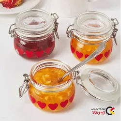 بانکه و نگهدارنده ایکیا (مناسب مربا و عسل) مجموعه 3 عددی