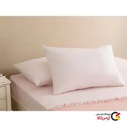 روبالشی نخی دو عددی صورتی انگلیش هوم ترک