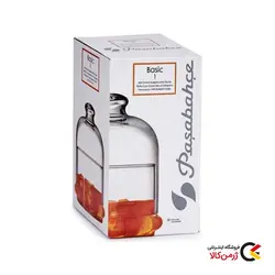 بانکه و ظرف شیشه ای عسل و مربا برند پاشاباغچه