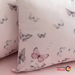 روبالشی پنبه ای ال سی هوم ترک، طرح پروانه بسته دو عددی