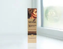 ماسک صورت طلا سودا-100میل - ماهان بهداشت