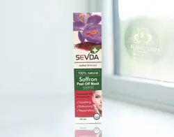 ماسک صورت سودا زعفران حجم100میل - ماهان بهداشت