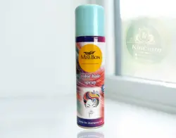 اسپری رنگ مو میس بون (Miss Bon) حجم 150 میلی لیتر رنگ آبی - ماهان بهداشت