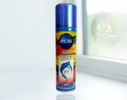 اسپری رنگ مو میس بون (Miss Bon) حجم 150 میلی لیتر رنگ آبی - ماهان بهداشت