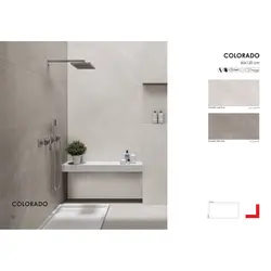 سرامیک کلرادو پرسلان پرسپولیس 120*60 مات طوسی