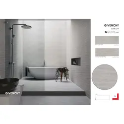 سرامیک گیونچی پرسپولیس 90*30 مات طوسی