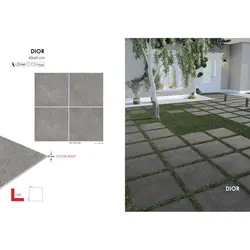 سرامیک دیور پرسپولیس پرسلان 60*60 مات طوسی