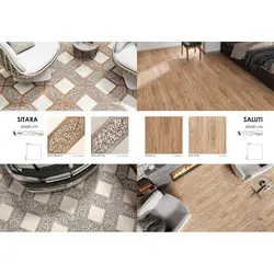 سرامیک سیتارا پرسپولیس 60*60 مات طوسی و قهوه ای