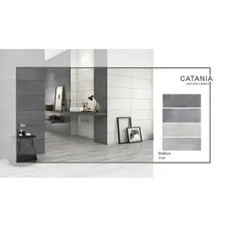 کاشی کاتانیا فخار طوسی 90*30 مات