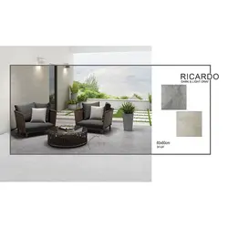 سرامیک ریکاردو فخار طوسی تیره 60*60 مات