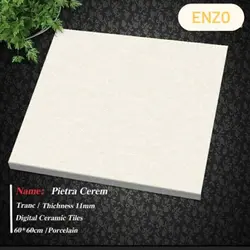 سرامیک پرسلان پیترا کرم سایز 60*60 با لعاب براق محصول کارخانه روناس