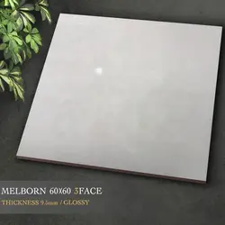 سرامیک ملبورن کرم سایز 60*60 براق محصول کارخانه سیمین
