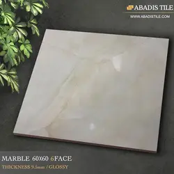 سرامیک ماربل کرم سایز 60*60 براق محصول کارخانه سیمین