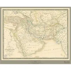 نقشه امپراتوری اسکندر ۱۸۲۲میلادی