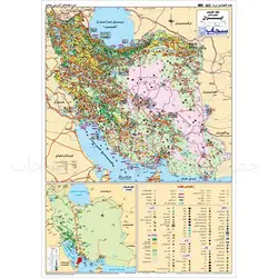 نقشه اقتصادی نفت و گاز ایران