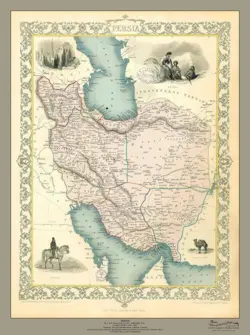 نقشه ایران 1851 میلادی (33)
