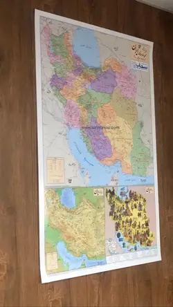 نقشه ایران جدید
