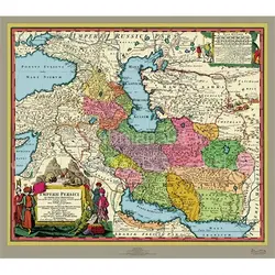 نقشه پادشاهی ایران ۱۷۲۰ میلادی (14)