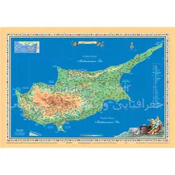 نقشه گردشگری قبرس - Cyprus