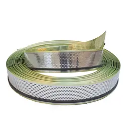 لبه چلنیوم  Channeliume Letter  نقره ای 9 سانت پانچ