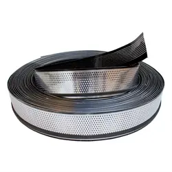 لبه چلنیوم مشکی 9 سانت پانچ  -  Channeliume Letter