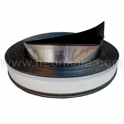 لبه چلنیوم Channeliume Letter مشکی 9 سانت ساده