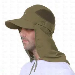 کلاه نقاب دار و شالدار
