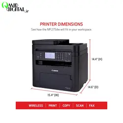 پرینتر چند کاره لیزری کانن مدل Canon i-SENSYS MF275dw