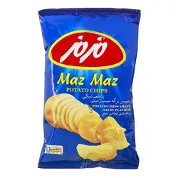 چیپس ساده و نمکی مزمز