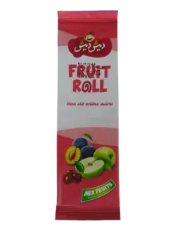 لواشک مخلوط چند میوه 25 گرم دیش دیش
