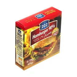 همبرگر 90 درصد گوشت گوساله 202