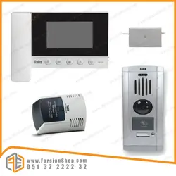 پکیج کامل آیفون تصویری تابا مدل 5-43 با پنل 1860 کارتخوان
