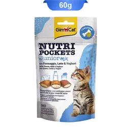 تشویقی بچه گربه ها با طعم میکس پنیر و شیر و ماست جیم کت (GimCat) وزن 60 گرم
