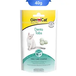قرص دنتال گربه برای مراقبت از دندان 67 عددی جیم کت (GimCat) وزن 40 گرم کد 112033