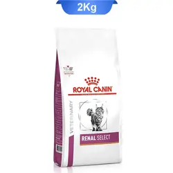 غذای خشک گربه های بالغ برای کلیه مدل رنال سلکت رویال کنین (Renal Select) وزن 2 کیلوگرم