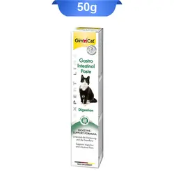 خمیر گربه حمایت از دستگاه گوارش مدل گسترو جیم کت (GimCat) وزن 50 گرم کد 112045