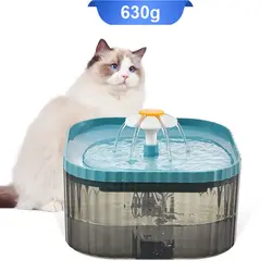 آبخوری اتوماتیک سگ و گربه ظرفیت 2/5 لیتر مدل گل کد 106074