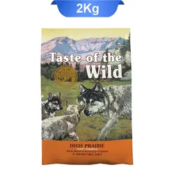 غذای خشک توله سگ طعم گوشت شکار گاومیش تیست آف د وایلد (Teste of the Wild) وزن 2 کیلوگرم | چیوو