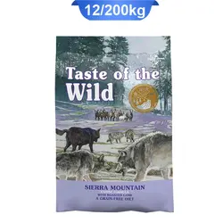 غذای خشک سگ بالغ طعم بره تیست آف د وایلد (Teste of the Wild) وزن 12.2 کیلوگرم