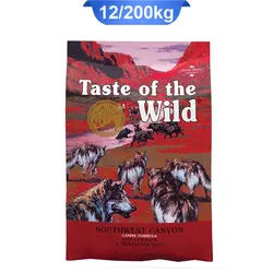 غذای خشک سگ بالغ طعم گوشت گراز + بره + گاو تیست آف د وایلد (Teste of the Wild) وزن 12.2 کیلوگرم